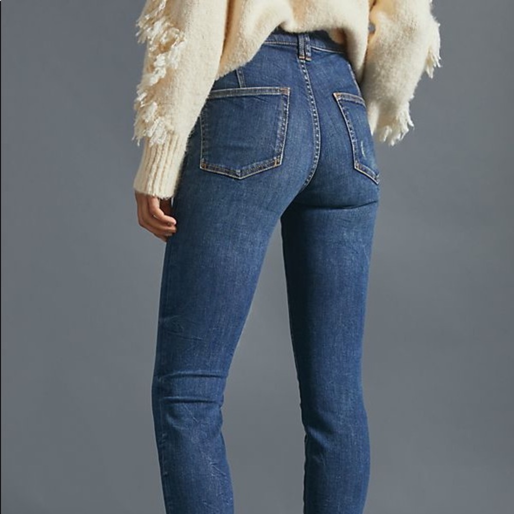 Anthropologie Pilcro High - Rise Skinny Jeans